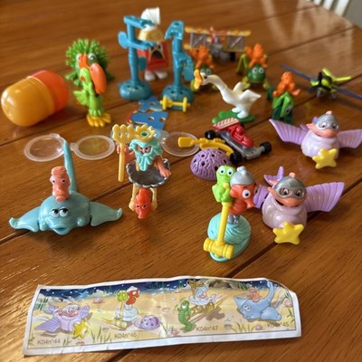  Vintage Kinder Surprise  Lot Collectible Toys Figures includes Pieces & parts 