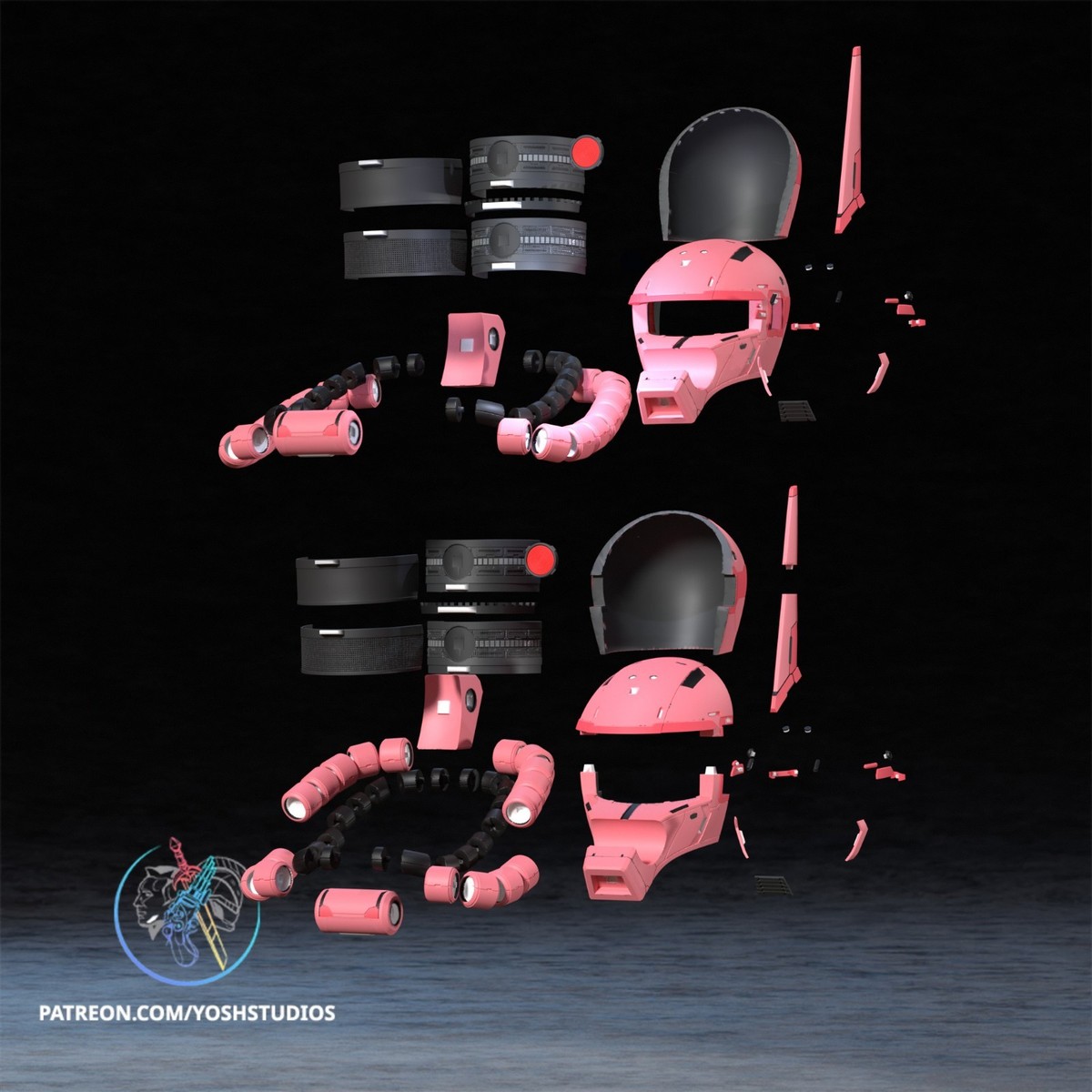 Zaku 2 Themed Cosplay Helmet Mask Display wearable unpainted | eBay