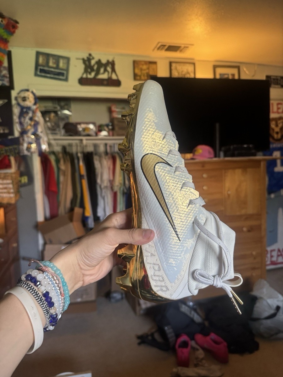 nike vapor untouchable 3 white and gold