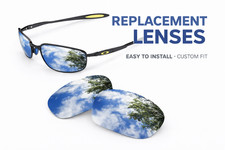 newpolar Polarized Replacement Lenses for oakley blender titanium