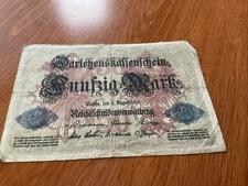 1920 German 100 Mark Banknote Currency Paper Money Circulated