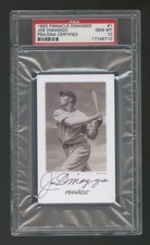 POP 1  PSA 10 JOE DiMAGGIO 1993 PINNACLE #1 CERTIFIED AUTOGRAPH AUTO ON CARD HOF