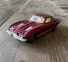 Corgi Toys #310 Chevrolet Corvette Sting Ray. Cerise Red, Jeweled headlights