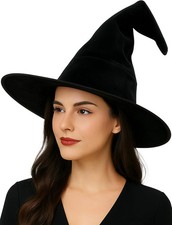Witch Hat,Halloween hat,wizard hat, Witch Costume - Spooky Vintage Halloween Acc