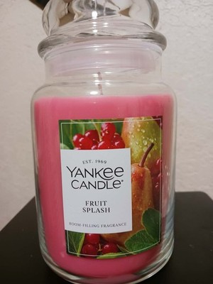 Yankee Candle Fruit Splash Large Jar Candle 22oz New Spring Summer Scent
