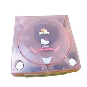 Sega Dreamcast Hello Kitty Set Skeleton Pink Console &ndash; Tested Rare Limited Model