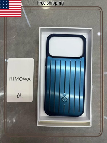Rimowa Iphone 17 Pro Phone Case In Blue Color Hard Case