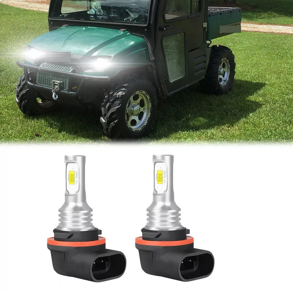 For Polaris R06RD50AC Compatible White LED Headlight Set for Off Road Use - Image 4 of 4