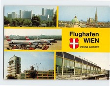 Postcard Scenes & Views Vienna International Airport Austria