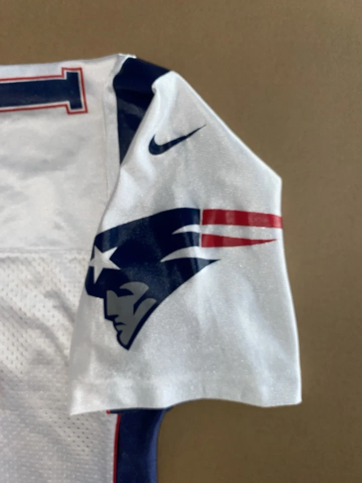 Camiseta para hombre Nike Team NFL New England Patriots Drew Bledsoe #11 mediana Foto 4 de 4