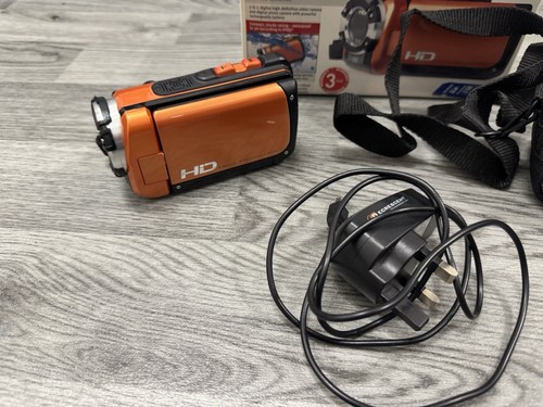 Video Cam Silver Crest Digital Full HD Camcorder 1920x1080 Waterproof With Case - Picture 2 of 8