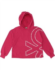 BENETTON Mädchen Crop Grafik Hoodie Pullover...