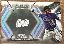2023 Bowman Inception Silver Signings Dyan Jorge #ISS-DJ Rookie Auto 2/100 SSP