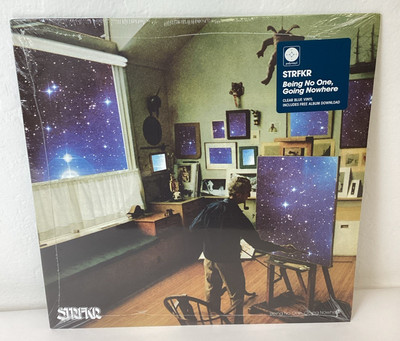 Being No One, Going Nowhere by Strfkr (Clear Blue VINYL Record, 2016) NEW
