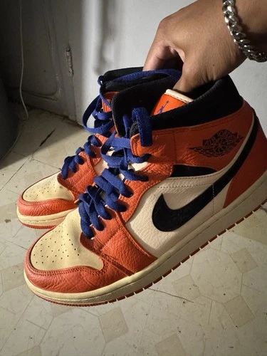Jordan Air Jordan 1 Retro SE High Top Team Orange/Black 852542-800 2018
