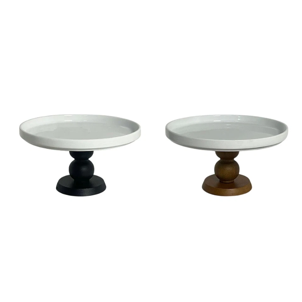 Support de gâteau en bois Bottom Dusert Displader pour l'événement - Photo 1/1