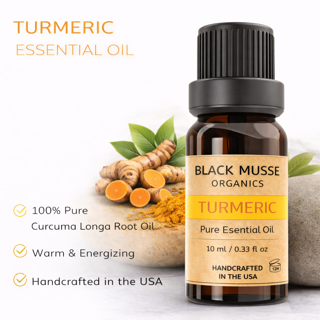 Turmeric Essential Oil- 100% Pure Premium Grade, Undiluted, 