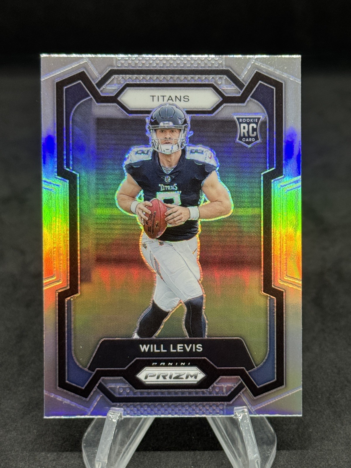 2023 Panini Prizm Will Levis #397 Silver Prizm RC Rookie