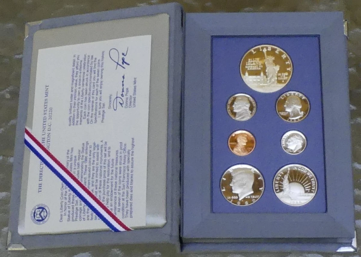 1986 US Coin Proof Sets for sale | eBay