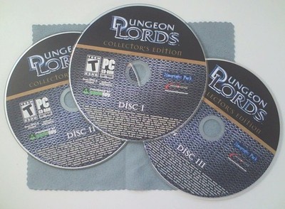 Dungeon Lords (PC, 2005) Game Collector's Edition