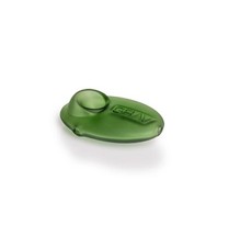 GRAV  SANDBLASTED PEBBLE SPOON, HAND PIPE, 6 Colors Available, Color GREEN