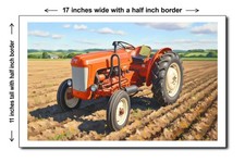 1967 BMC Mini Tractor - 11x17 Poster Art Print