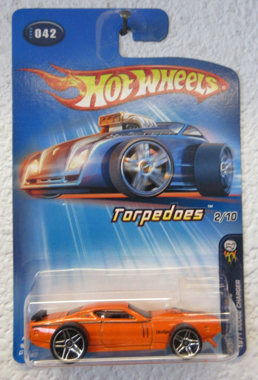 2005 First Editions Hot Wheels 1971 DODGE CHARGER 042 (TORPEDOES)