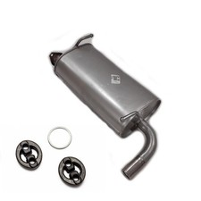 Endschalldämpfer Auspuff für Suzuki Jimny 1,3i 16V 1298ccm 1398ccm + Montagesatz