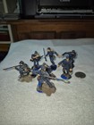 Lot of 7 Civil War Plastic Infantry Toy Soldier Figures DRS7 — photo 1