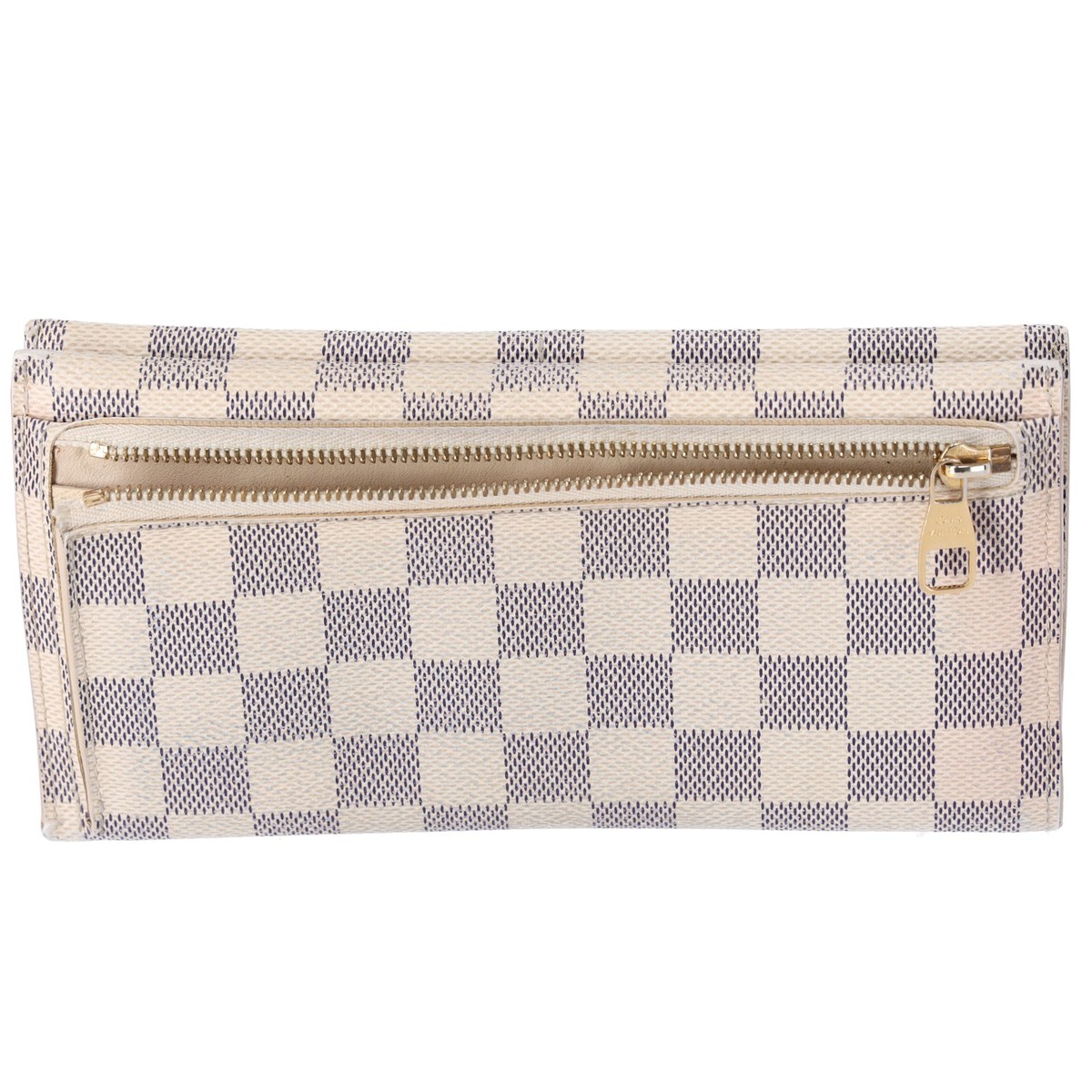 Louis Vuitton Origami Long Wallet N63098 Azur Damier | eBay