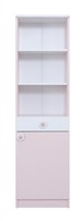 Modernes Weiß-Rosa BüCherregal Regale Jugendzimmer MäDchen Kinderzimmer