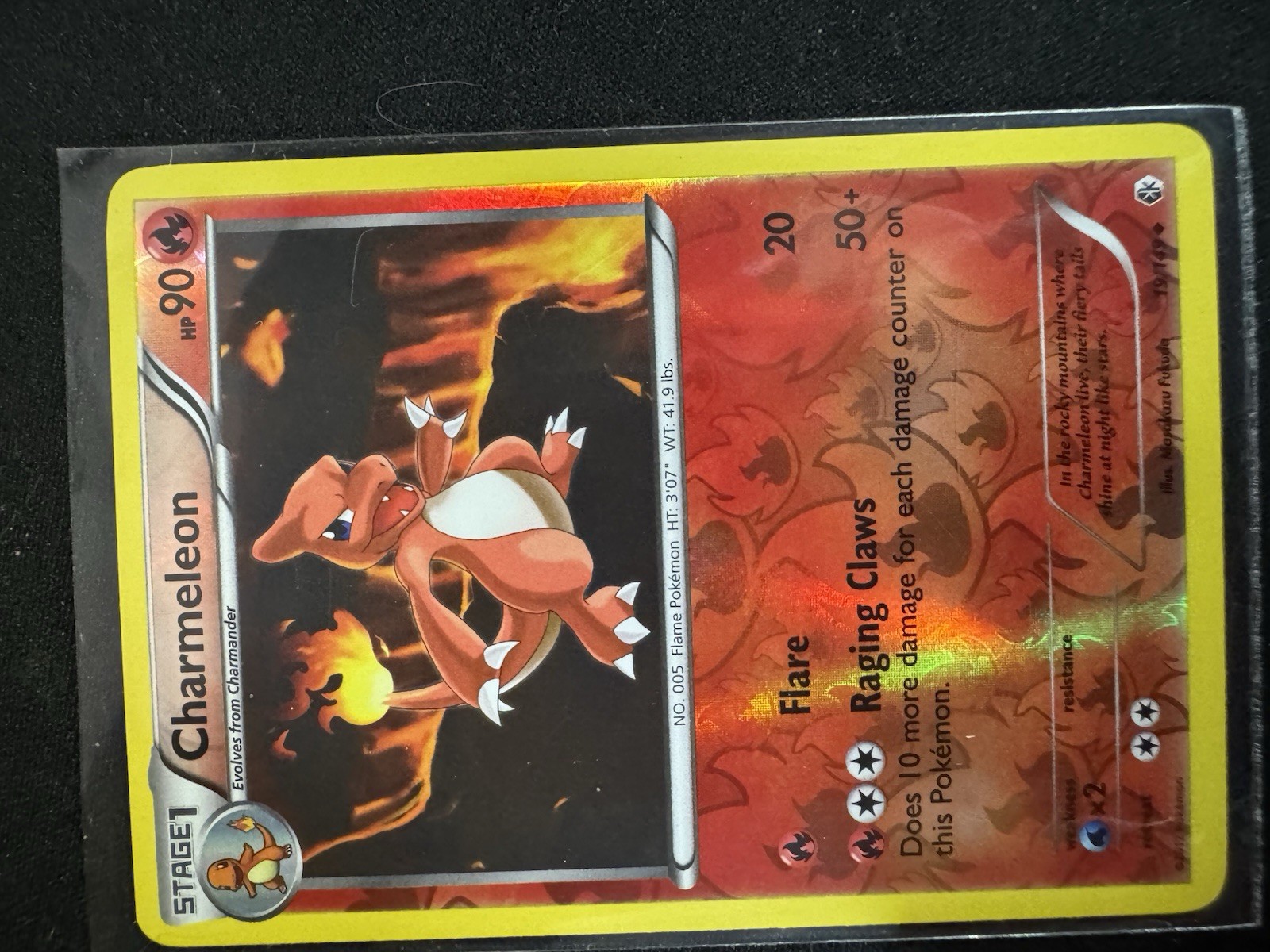 Charmeleon 19/149 Boundaries Crossed Reverse Holo 2012 Pokemon TCG NM-LP