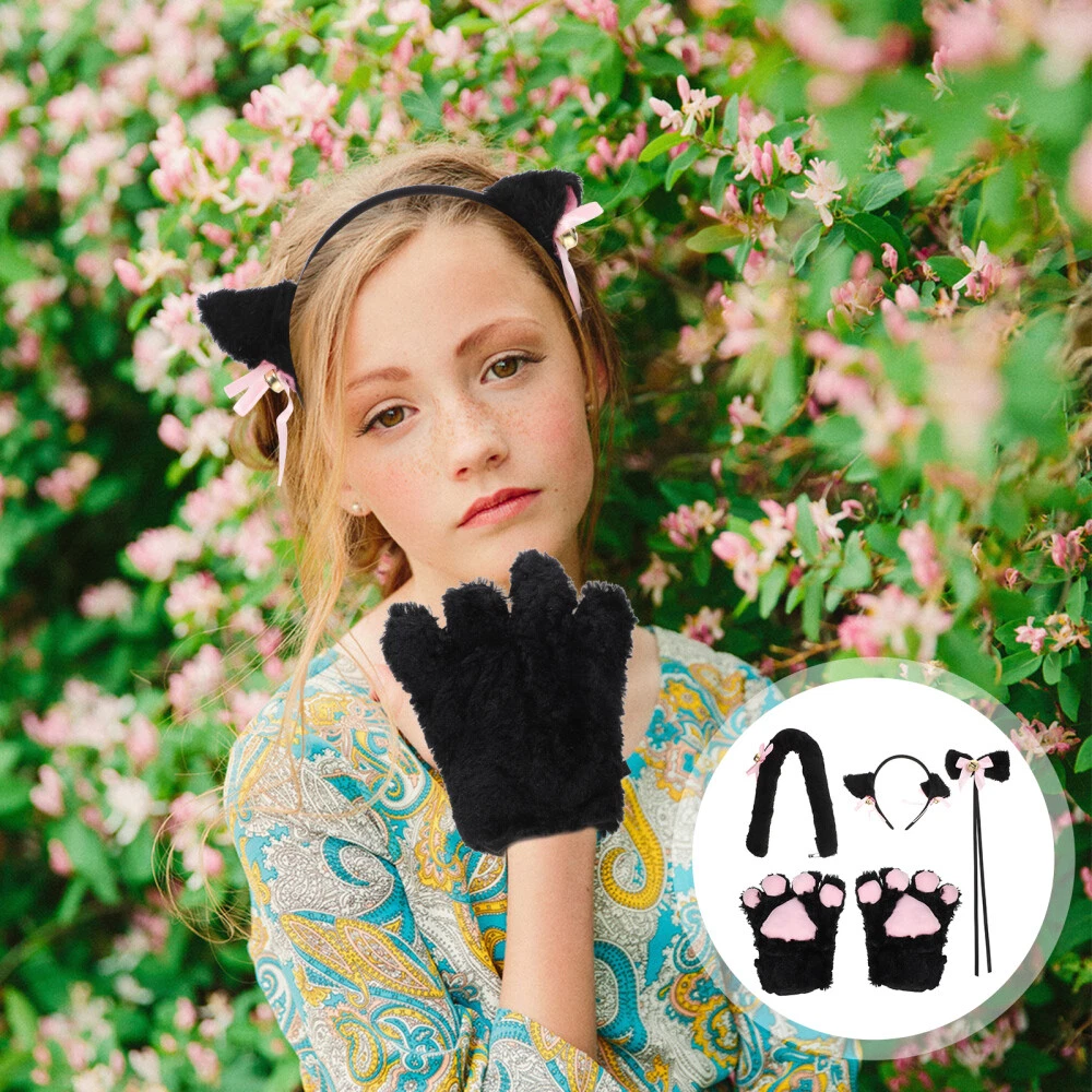 cat paw costume gloves