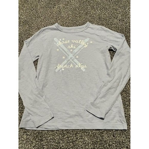 Crewcuts size 10/12 shirt snowflake ski