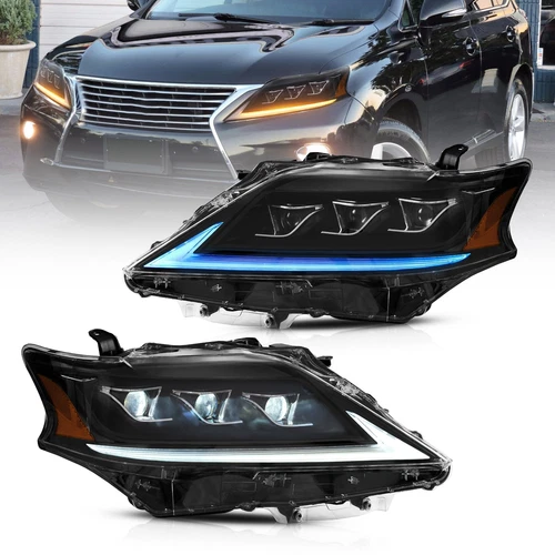 VLAND LED Projector Headlights For Lexus RX350 RX450h FSport 2012 2013 2014 Set - Picture 2 of 17