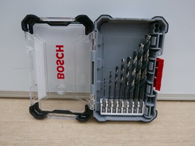 BOSCH 8-TEILIG 2 MM - 10 MM 1/4 ZOLL SECHSKANT HSS-G METALL SCHLAGBOHRER-SET 2608577146