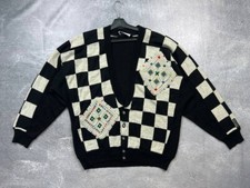 Vintage Carlo Colucci knit cardigan size 54