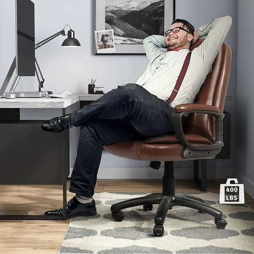 Waleaf Home Office Chair 400LBS 8Hours Heavy Duty Design Ergonomic High - Picture 9 of 28