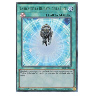 Yu Gi Oh Seltene Ultimate Ita 1ed ra02-it055 Ladegerät Der Brigata Lichtschalter