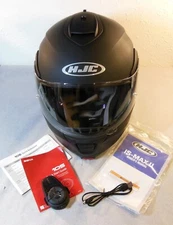 HJC IS-MAX II 2 Motorcycle Helmet w/ SENA 10S Bluetooth System, Men's Medium