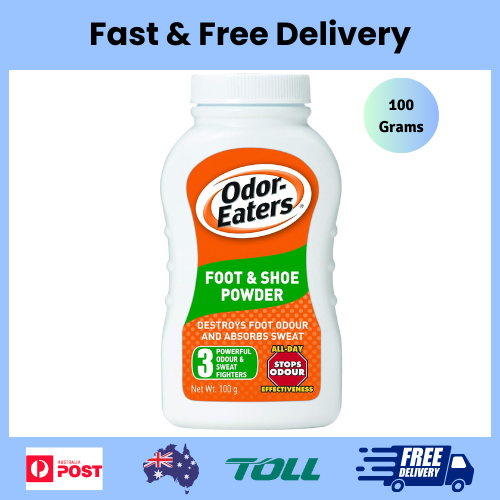 OdorEaters OdorEaters Foot & Shoe Powder 100Gm, 100 Grams eBay