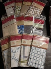 Set/2 Polyester Standard 20x30 Pillowcases -Solids  Patterns-U PICK