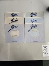 45 RPM 7" RECORD SLEEVES CO. SLEEVE 6 PACK SEE PHOTOS - Epic SLV130