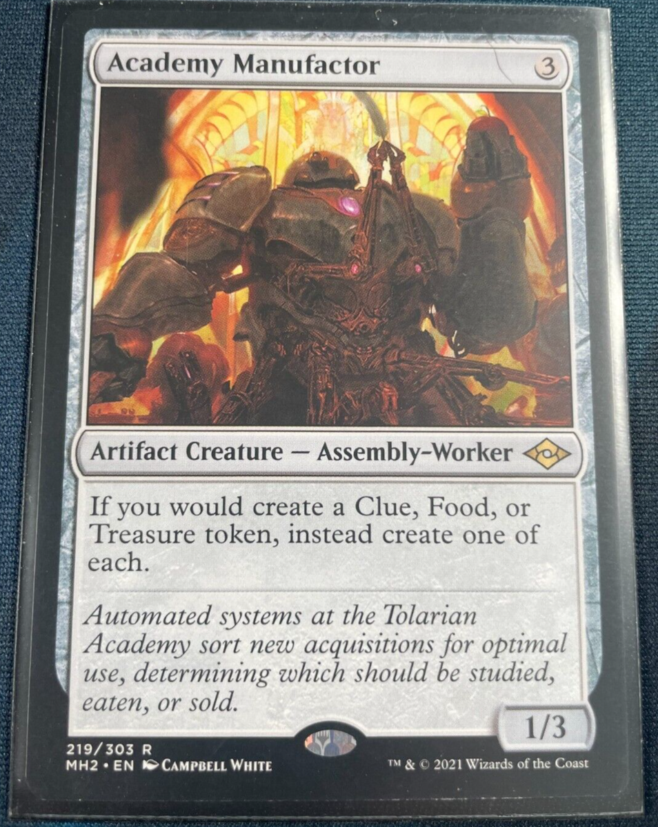 mtg mh2 cards MTG Modern Horizons 2 (MH2) Rare Academy Manufactor 219 NM