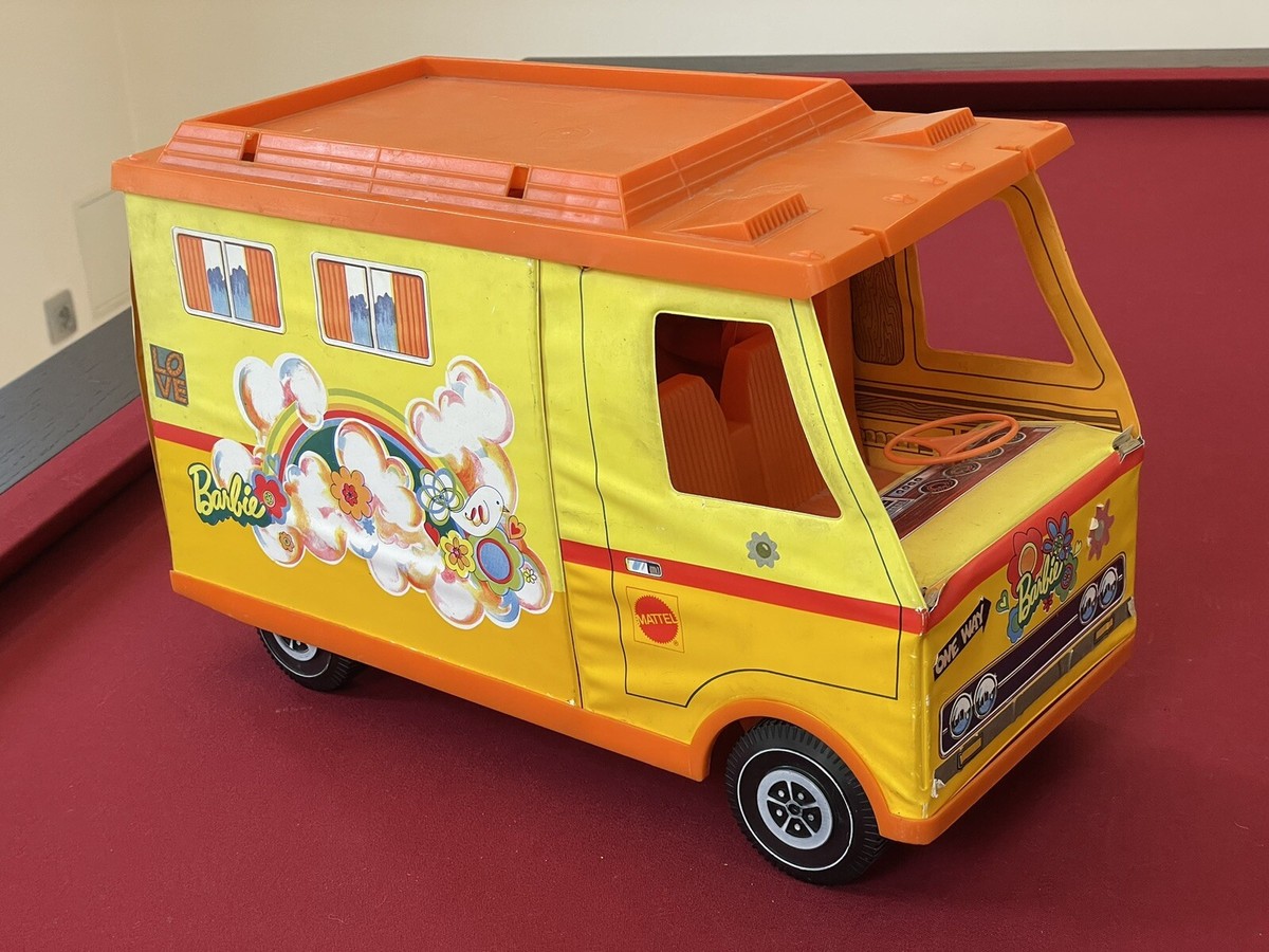 Jouet Ancien – Country Camper FR-450 – Camping-car Barbie – Mattel – Vintage
