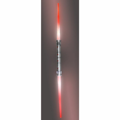 Sith Lord DOPPEL- LASERSCHWERT rot LICHTSCHWERT Star Wars LEUCHTSCHWERT m. LICHT