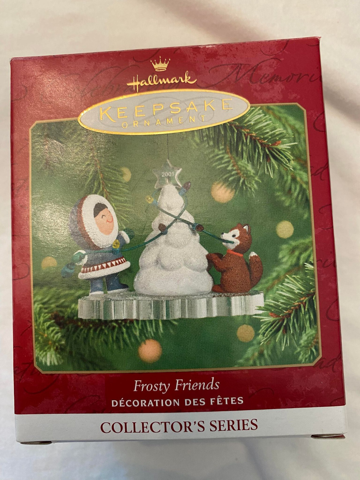 2001 Hallmark Keepsake Frosty Friends Vintage Christmas Ornament
