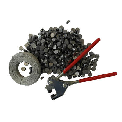 Plombenzange Set Mit 80 Plomben & Drähten - Perfekt Für Wasserzähler & Stromzähler