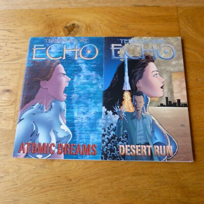 Echo Vol 2 Atomic Dreams & 3 Desert Run TPB Comics Terry Moore inc UK P+P