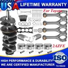 Engine Rebuild Kit Crankshaft For 2002-2009 Toyota Camry SE Sedan 4-Door 2.4L